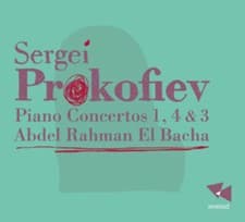 Image of Sergei Prokofiev : Sergei Prokofiev: Piano Concertos 1, 4 & 3 CD (2012)
