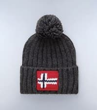 Image of Napapijri One Size Semiury Hat - Medium Grey. The Perfect Christmas Gift!!