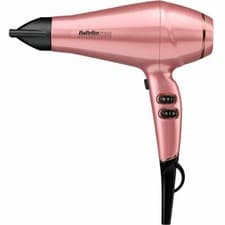 Image of BABYLISS PRO KERATIN LUSTRE HAIR DRYER PINK BLUSH