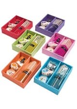 Image of  Incense Gift Set With Ceramic Incense Holder, Elephant Candle, Sticks & Cones