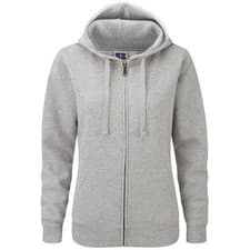 Image of Russell Mens Authentic Full Zip Hooded Sweatshirt / Hoodie 7 BC1499