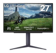 Image of LG 27GS85Q-B computer monitor 68.6 cm (27") 2560 x 1440 pixels Quad HD Black, Gr