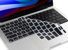 Image of Soft Silicone Keyboard Cover Skin for MacBook Air 13.6" 2022 A2681 15 A2941 2023