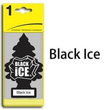 Image of 6-144Pcs Magic Tree Little Trees Car Air Freshener - Black Ice