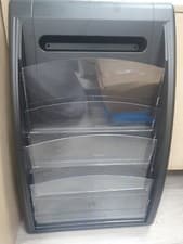 Image of Fast Paper A4+ Oversized Quickfit Wall Display Black 406001