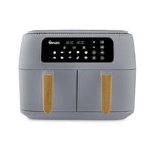 Image of Swan Duo Air Fryer, 13-in-1 Nordic, 8 Litre, 1700W, Grey, SD10410GRY