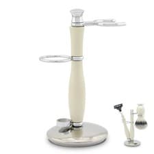 Image of Shaving Razor Brush Stand - 2 in 1 Brush and Razor Stand Holder - Non-Rustic