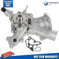 Image of Water Pump w/ Gasket for Vauxhall Corsa Meriva Tigra Agila 1.0 1.2 1.4 95507589