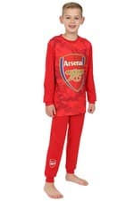 Image of Boys Arsenal FC Red Camouflage Long Pyjamas