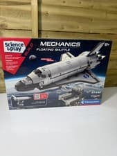 Image of Clementoni science and play build your own floating space shuttle new in box