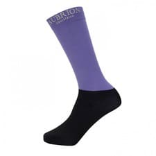 Image of Shires Aubrion Equestrian Young Rider Socks Heather - One Size - Heather