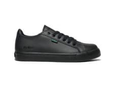 Image of Kickers Kid's Tovni Lacer Leather JU 114729 School Shoes Black