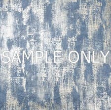 Image of Navy Blue Metallic Gold Industrial Distressed Concrete Metallic Wallpaper New