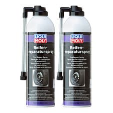 Image of Liqui Moly Tyre Repair Spray with Tube First Aid for Punctures 500ml X2