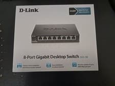 Image of D-Link DGS-108 8-Port Gigabit Ethernet Switch
