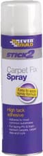 Image of Everbuild Stick2 Carpet Fix Spray Adhesive – High Tack – Spray – Foaming Formula
