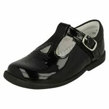 Image of Girls Startrite T-Bar School Shoes - Swirl