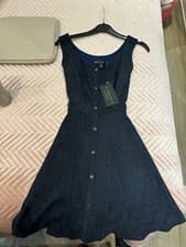 Image of Blue Midi Dress Mela London