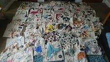 Image of Disney Bag Cotton Canvas Tote Eco Reuse Shopping Bags Friends Me to You Potter