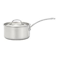 Image of STELLAR ECLIPSE STAINLESS STEEL MATT FINISH 18CM SAUCEPAN 2 LITRE