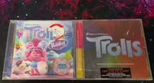Image of Various Artists : Trolls Soundtrack + Trolls Holiday 2xCDs - BRAND NEW & SEALED
