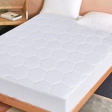Image of Quilted Mattress Protector – All Sizes | Extra Deep Fit | Machine Washable |