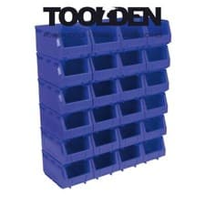 Image of Sealey TPS324B Plastic Storage Bin 150 x 240 x 130mm - Blue Pack of 24