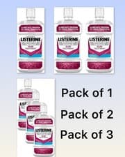 Image of Listerine Advanced Defence Gum Disease Treatment Mouthwash 500ML Dental Care UK