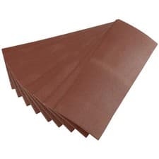 Image of Draper Clip On 1/3 Sanding Sheets 120g Pack of 10