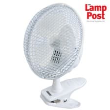 Image of Draper 08710 6" 150mm Clip-On Desk Fan - Ideal for Summer
