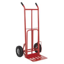 Image of Sealey CST990 Folding Sack Truck with Pneumatic Tyres 250kg Capacity