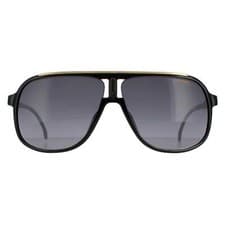 Image of Carrera Sunglasses 1047/S 2M2 9O Black Gold Dark Grey Gradient