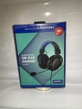 Image of Playstation Four On Ear Adjustable Gaming Headset with Mic PS4 Universal
