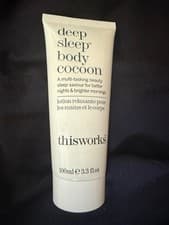 Image of THIS WORKS DEEP SLEEP BODY moisture COCOON 100 ML BRAND NEW SEALED