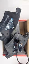 Image of BREMBO P85081 Brake Pad Set For Disc Brake Front Teves Braking System Fits VW