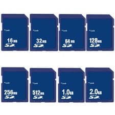 Image of 16MB 32MB 64MB 128MB 256MB 512MB 1GB 2GB SD Secure Digital Flash Memory Card New