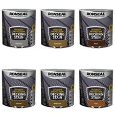 Image of Ronseal 2.5L Ultimate Protection Decking Stain Rich Colour Extra Tough Paint