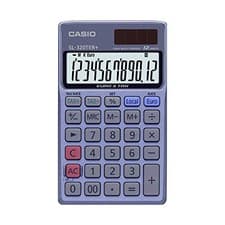 Image of Casio SL320TER Pocket Calculator, Blue