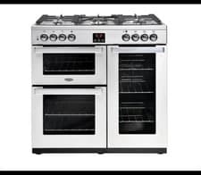 Image of Belling Cookcentre X90G PROF 444411723 90Cm range Cooker - Stainless Steel