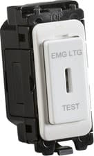 Image of Knightsbridge White Curved Edge Range of Switches and Sockets