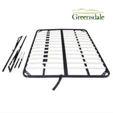 Image of Ottoman Gas Lift Storage Bed Frame Only 3FT–6FT | End Opening | GREENSDALE Iron