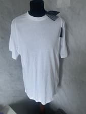 Image of Voi London Mens Crew Neck White T Shirt Short Sleeve Size Small New with Tags