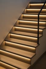 Image of 5m LED COB Strip 24V 8mm Dotless Tape Warm White 3000K 11W/m IP20 Seamless