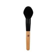 Image of W7 Shaped Powder Brush - Blusher Angled Foundation Makeup Creases Loose Blend