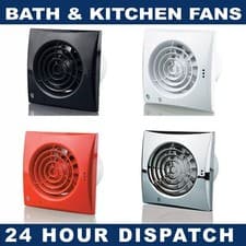 Image of 4 inch 100mm Environment friendly Quiet Powerful Bathroom Extractor Fan