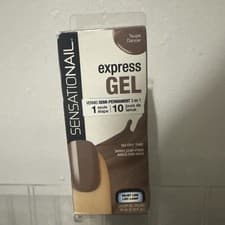 Image of Sensationail Express Gel Nail Polish Taupe Dancer, 10ml Brand New Sealed