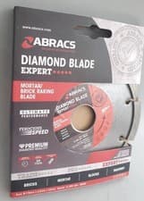 Image of Expert Mortar/Brick Raking Diamond Blade 115mm x 6.5mm x 22mm Abracs ABDBTPH115