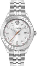 Image of Versace VEVK01725 Hellenyium silver Stainless Steel Men's Watch NEW