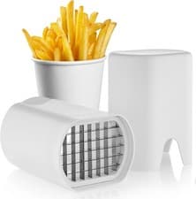 Image of French Fry Cutter Dicer Potato Chips Chipper Vegetable Chopper Easy Fries Maker