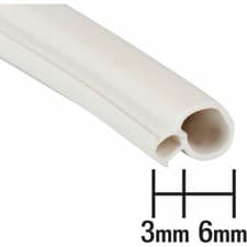 Image of Stormguard UPVC Replacement Door and Window Gasket Rubber Seal Excluder 20M